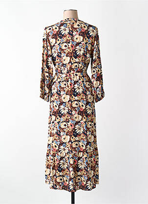 Robe longue marron TOM TAILOR femme