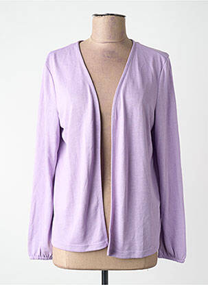 Gilet manches longues violet STREET ONE femme