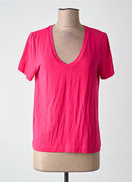 T-shirt rose MANGO femme