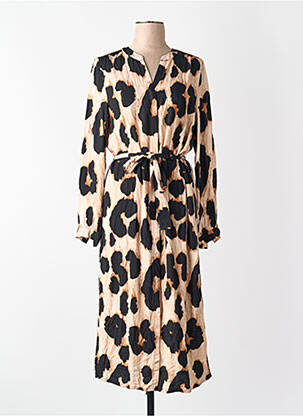 Robe longue beige STREET ONE femme