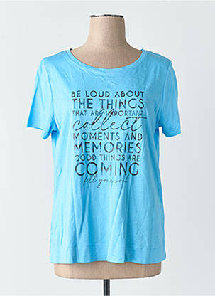 T-shirt bleu STREET ONE femme