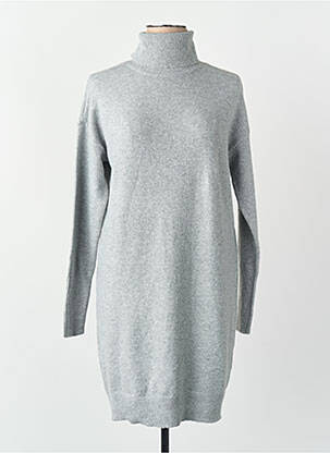 Robe pull coupe droite gris VERO MODA femme