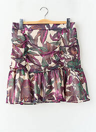 Jupe courte multicolore MORGAN femme