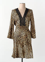 Robe mi-longue multicolore AMELIE & AMELIE femme