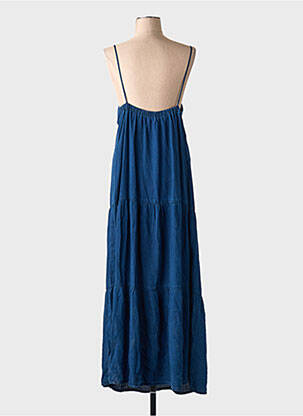 Robe courte bleu MANGO femme