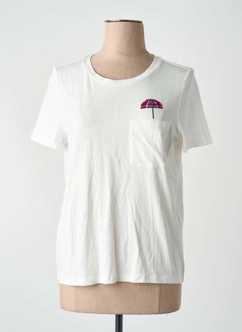 T-shirt manches courtes manches courtes blanc VERO MODA femme