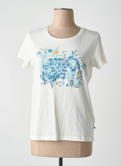 T-shirt blanc LE TEMPS DES CERISES femme