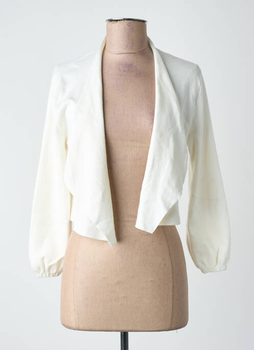 Gilet manches longues blanc MORE & MORE femme