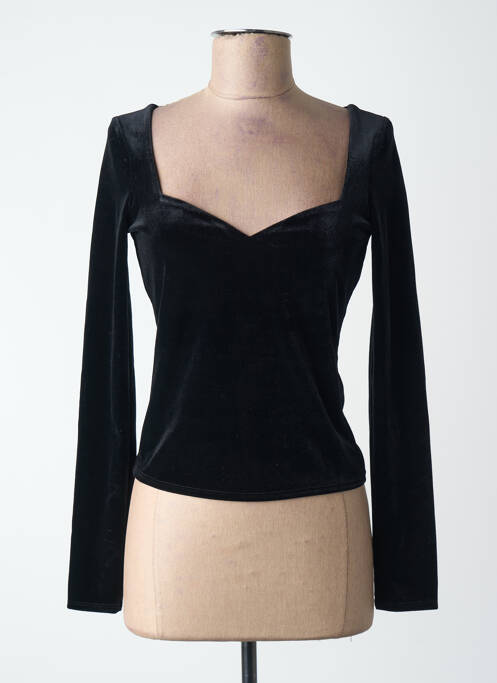 Top noir MANGO femme