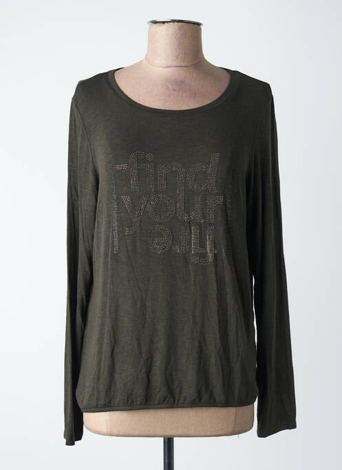 T-shirt vert STREET ONE femme