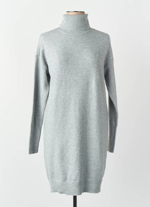 Robe pull coupe droite gris VERO MODA femme