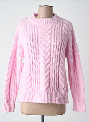 Pull manches longues manches longues rose ONLY femme