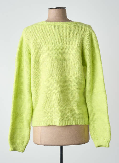 Gilet manches longues vert MORE & MORE femme