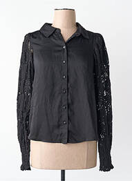 Chemisier manches courtes manches courtes noir VERO MODA femme