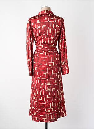 Robe longue rouge MANGO femme