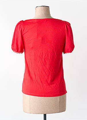 T-shirt rouge NAF NAF femme