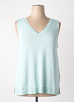 Débardeur bleu TOM TAILOR femme