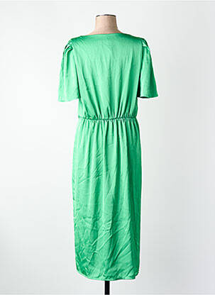 Robe courte vert AMELIE & AMELIE femme