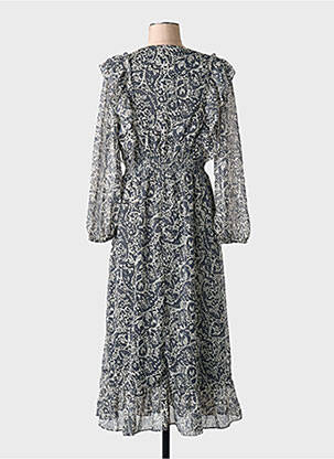 Robe longue noir MANGO femme