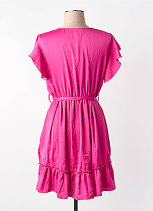 Robe mi-longue rose JS MILLENIUM femme