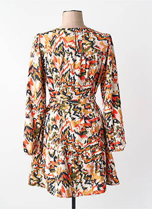 Robe longue orange ONLY femme