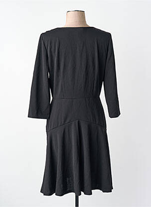 Robe mi-longue noir MORGAN femme
