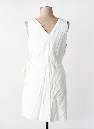 Robe courte blanc MANGO femme