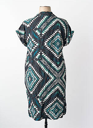 Robe mi-longue vert STREET ONE femme