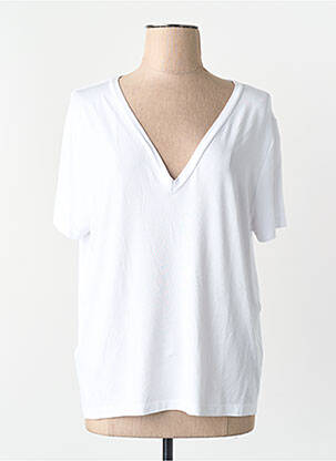 T-shirt blanc MANGO femme