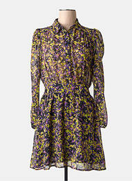 Robe mi-longue multicolore MORGAN femme