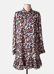 Robe mi-longue multicolore MOLLY BRACKEN femme