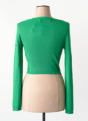 T-shirt col rond vert ONLY femme
