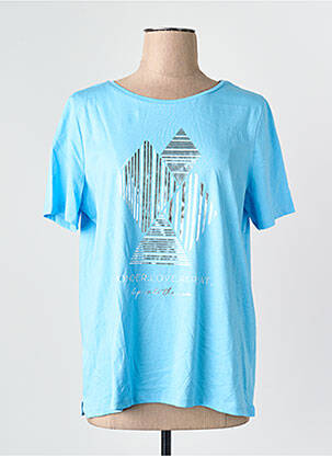 T-shirt bleu STREET ONE femme