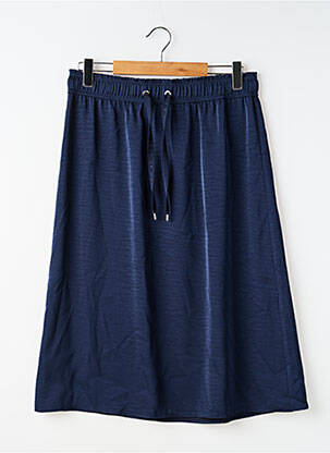 Jupe mi-longue bleu STREET ONE femme