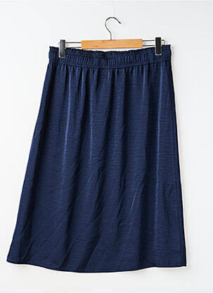 Jupe mi-longue bleu STREET ONE femme