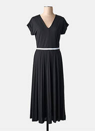 Robe longue noir STREET ONE femme