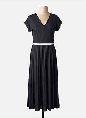 Robe longue noir STREET ONE femme