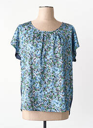 T-shirt bleu MORE & MORE femme