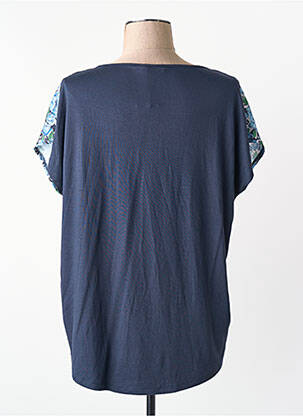 T-shirt bleu MORE & MORE femme