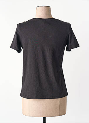 T-shirt coupe droite manches courtes noir VERO MODA femme