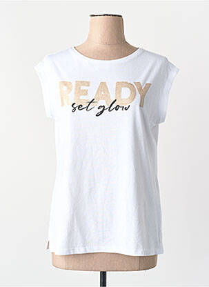 T-shirt blanc STREET ONE femme