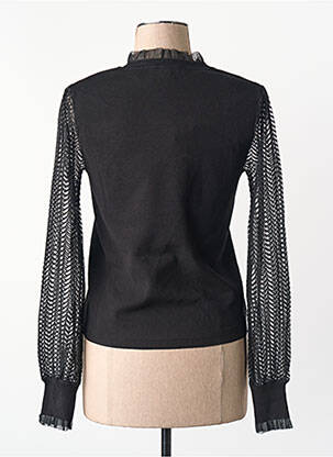 Pull noir MORGAN femme