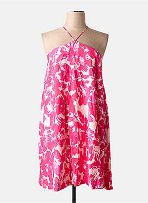Robe courte rose ONLY femme