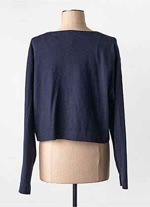 Gilet manches longues bleu STREET ONE femme