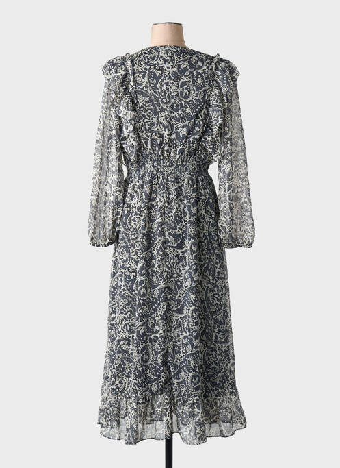 Robe longue noir MANGO femme