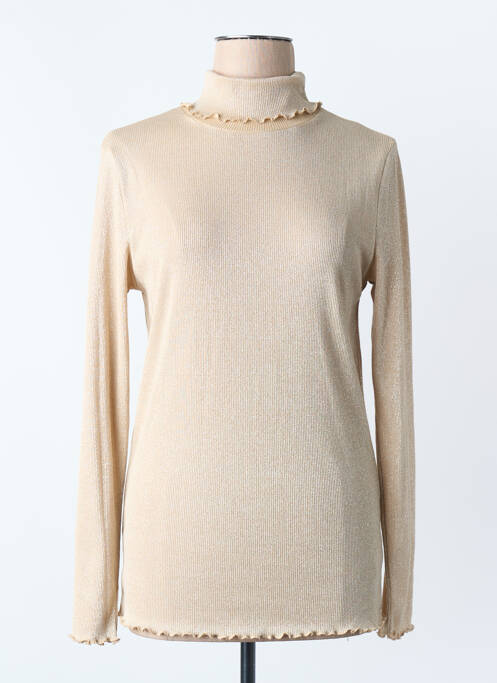 Pull col roulé or MOLLY BRACKEN femme
