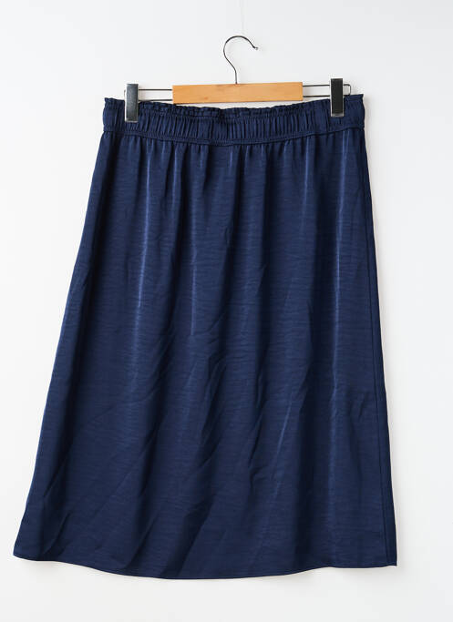 Jupe mi-longue bleu STREET ONE femme