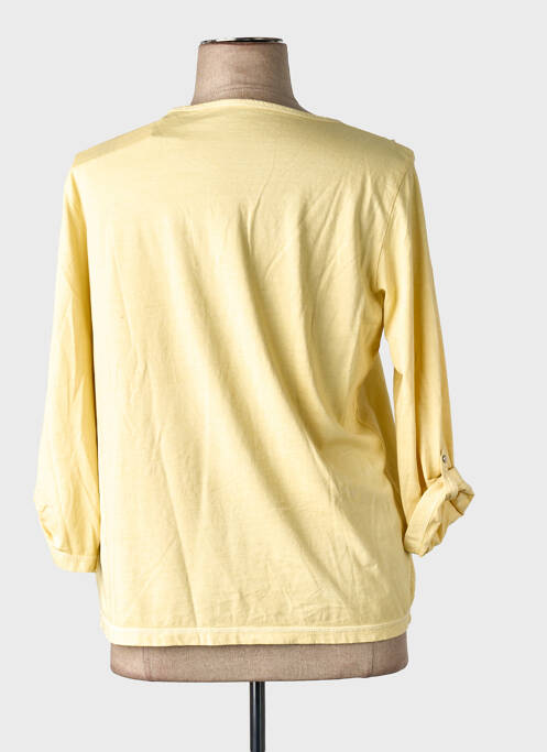 T-shirt jaune TOM TAILOR femme