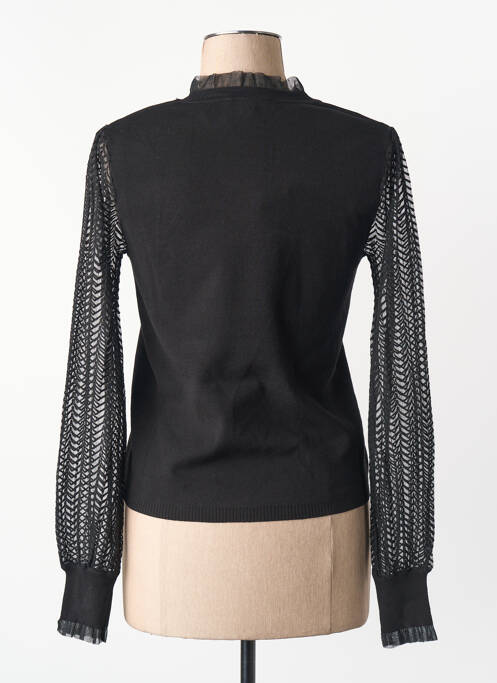Pull noir MORGAN femme