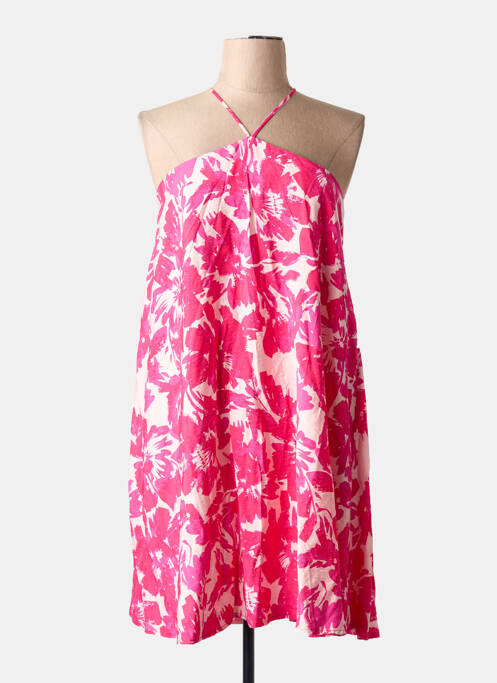 Robe courte rose ONLY femme